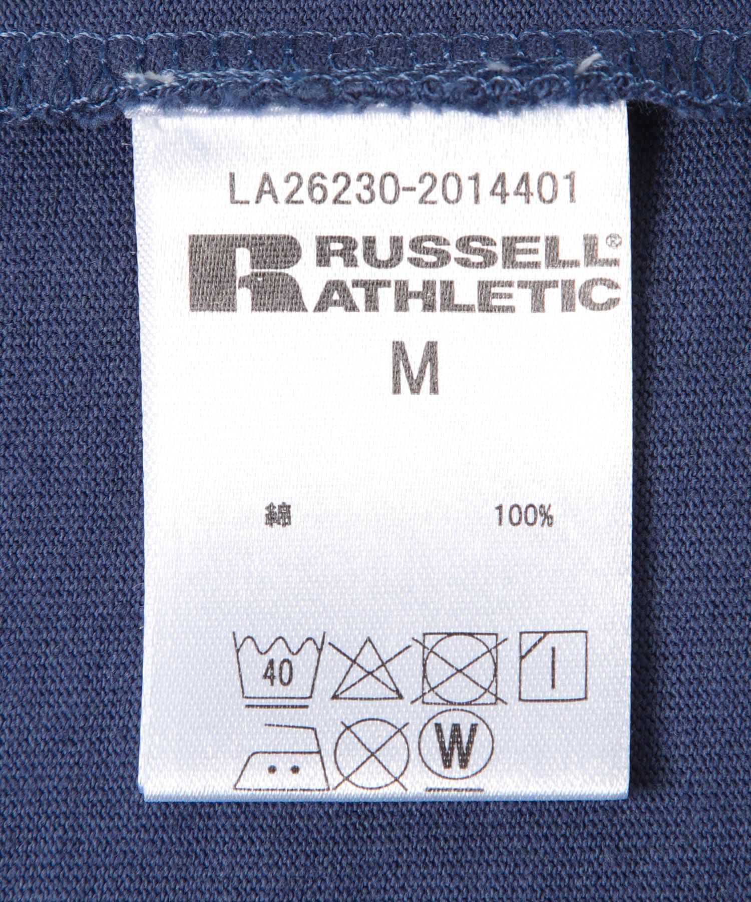 Sonny Label 「『別注』RUSSELL ATHLETIC&times;Sonny Label　ロゴプリントTシャツ」|Tシャツ・カットソー|