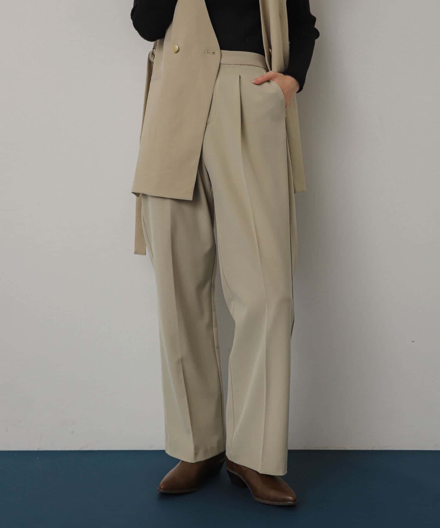 SENSE OF PLACE by URBAN RESEARCH「センタープレスストレートパンツ」|その他|