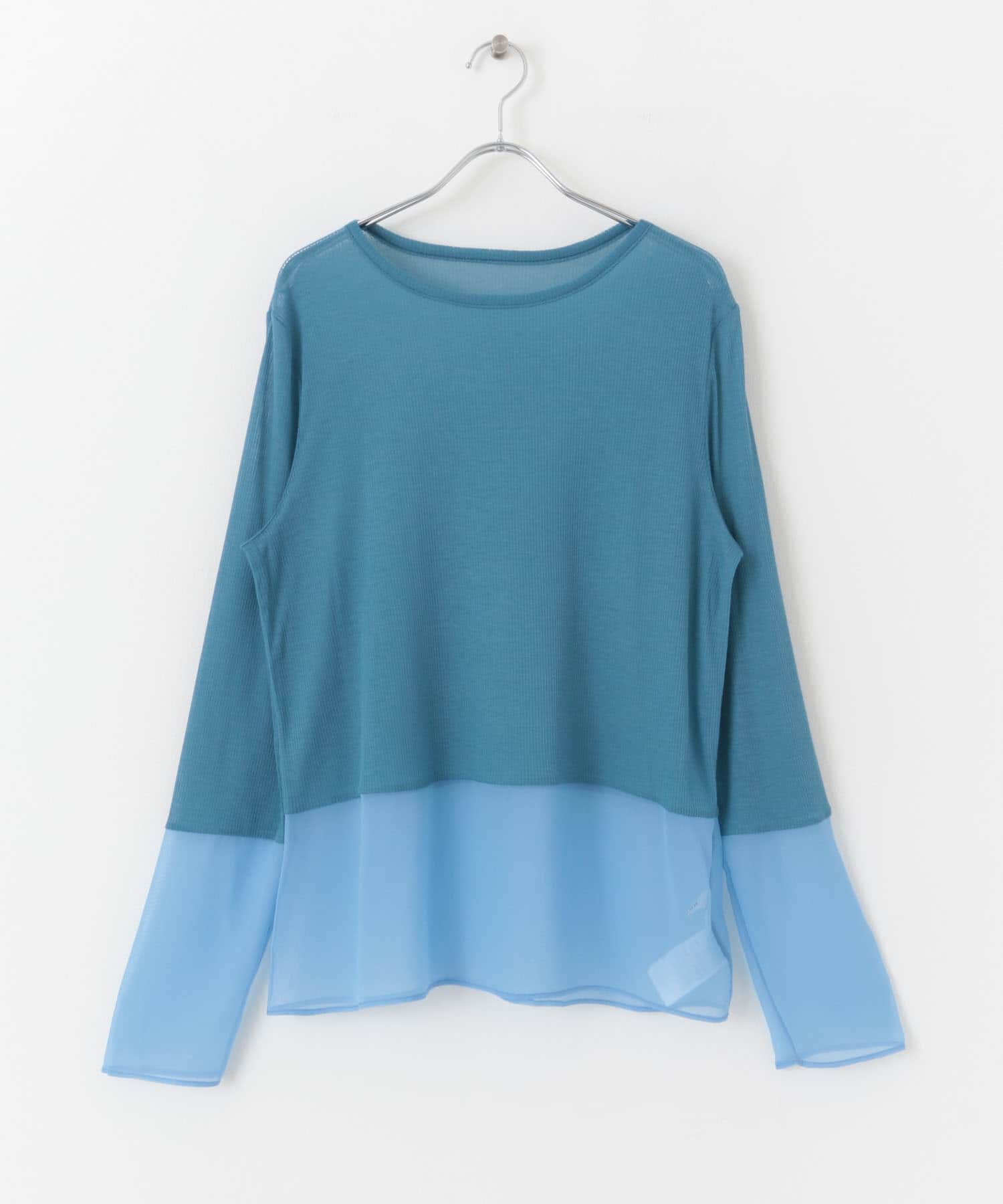 SENSE OF PLACE by URBAN RESEARCH「シアーキリカエ長袖トップス」|Tシャツ・カットソー|