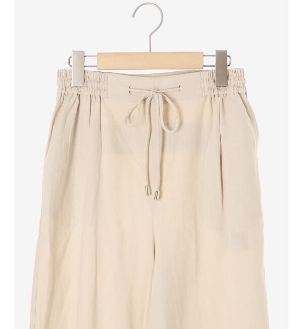 le.coeur blanc「《手洗い可能》レーヨン麻イージーパンツ」|その他|