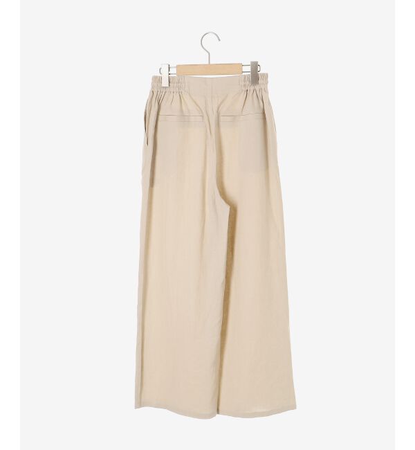 le.coeur blanc「《手洗い可能》レーヨン麻イージーパンツ」|その他|