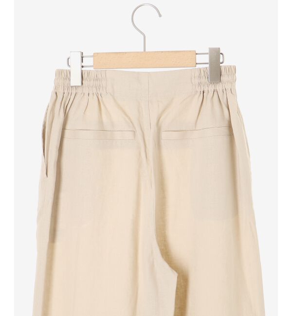 le.coeur blanc「《手洗い可能》レーヨン麻イージーパンツ」|その他|