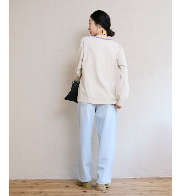  「リンガーロングカットソー」|Tシャツ・カットソー|