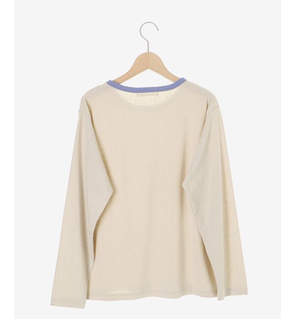  「リンガーロングカットソー」|Tシャツ・カットソー|