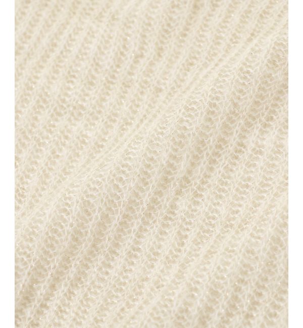  「キラキラドロストメッシュニット」|ニット・セーター|