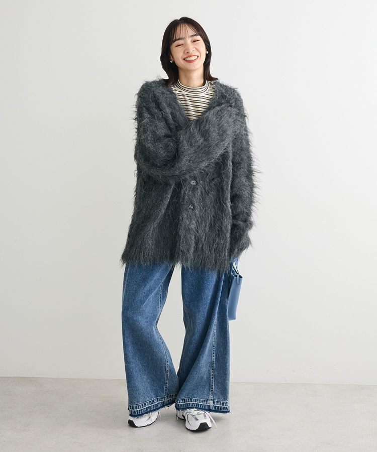 Green Parks「なめらかタッチマルチボーダープルオーバー」|Tシャツ・カットソー|