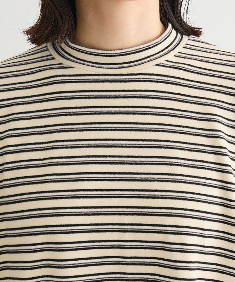 Green Parks「なめらかタッチマルチボーダープルオーバー」|Tシャツ・カットソー|