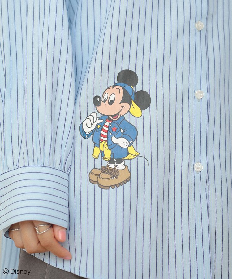 Green Parks「ミッキー＆フレンズ/オーバーサイズシャツ」|シャツ・ブラウス|