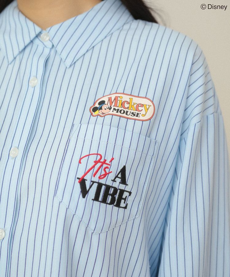 Green Parks「ミッキー＆フレンズ/オーバーサイズシャツ」|シャツ・ブラウス|