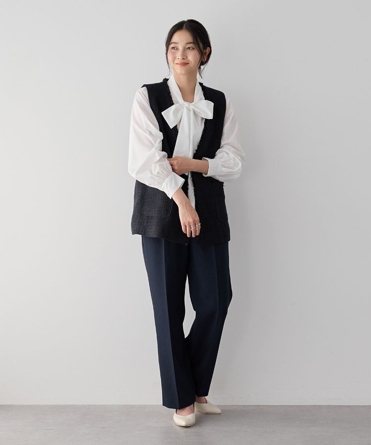 YECCA VECCA「サイドベルテッドハイウエストパンツ」|その他|