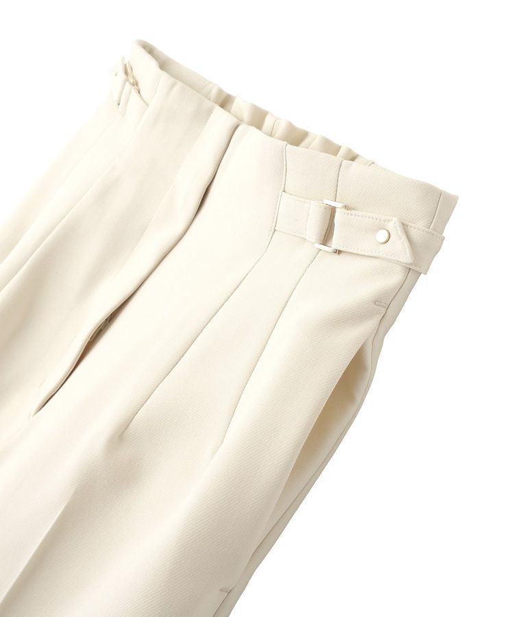 YECCA VECCA「サイドベルテッドハイウエストパンツ」|その他|