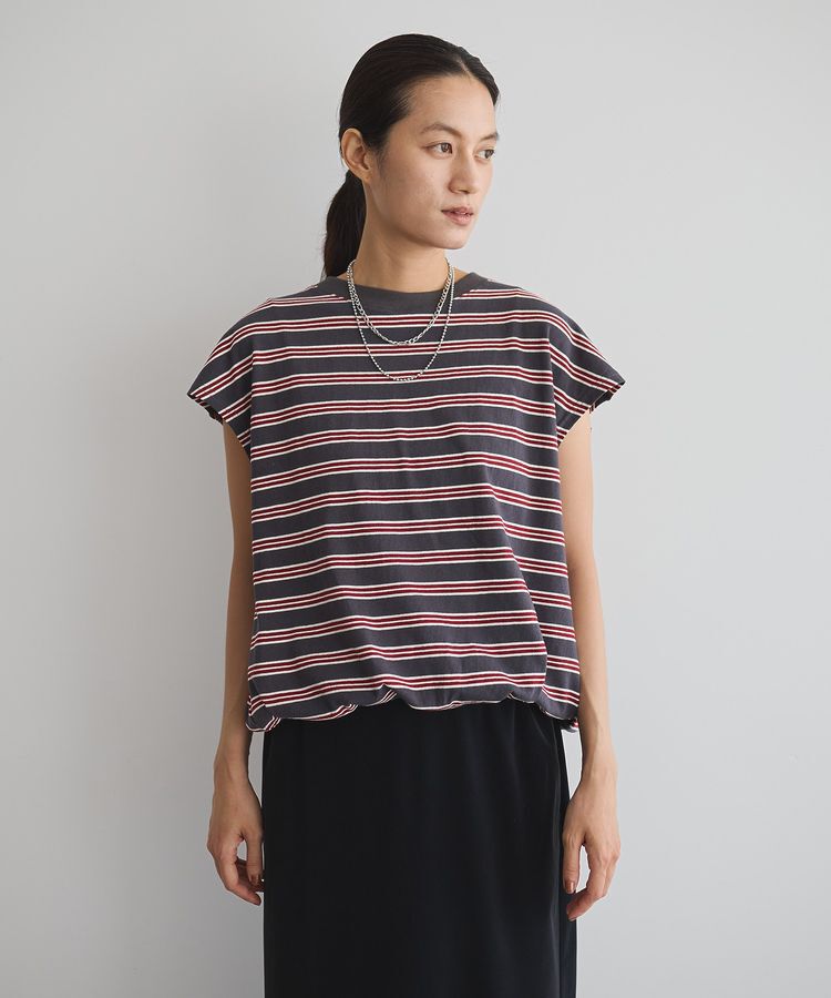 GARAGE OF GOOD CLOTHING「マルチボーダードロストプルオーバー」|Tシャツ・カットソー|