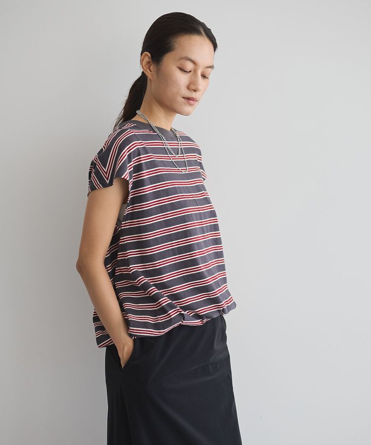 GARAGE OF GOOD CLOTHING「マルチボーダードロストプルオーバー」|Tシャツ・カットソー|