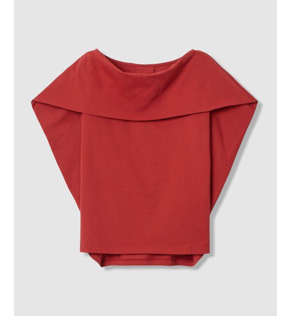 LOULOU WILLOUGHBY「【LOULOU WILLOUGHBY】ケープデコルテトップス」|Tシャツ・カットソー|