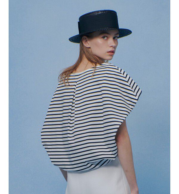 LOULOU WILLOUGHBY「【LOULOU WILLOUGHBY】ケープデコルテトップス」|Tシャツ・カットソー|