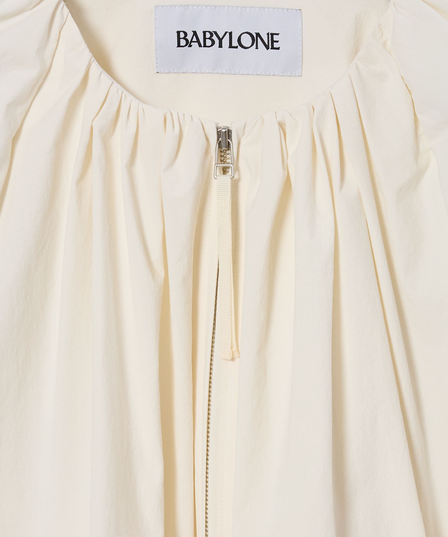 BABYLONE「【多機能素材】撥水スカーフ付きブルゾン」|ブルゾン・スタジャン|