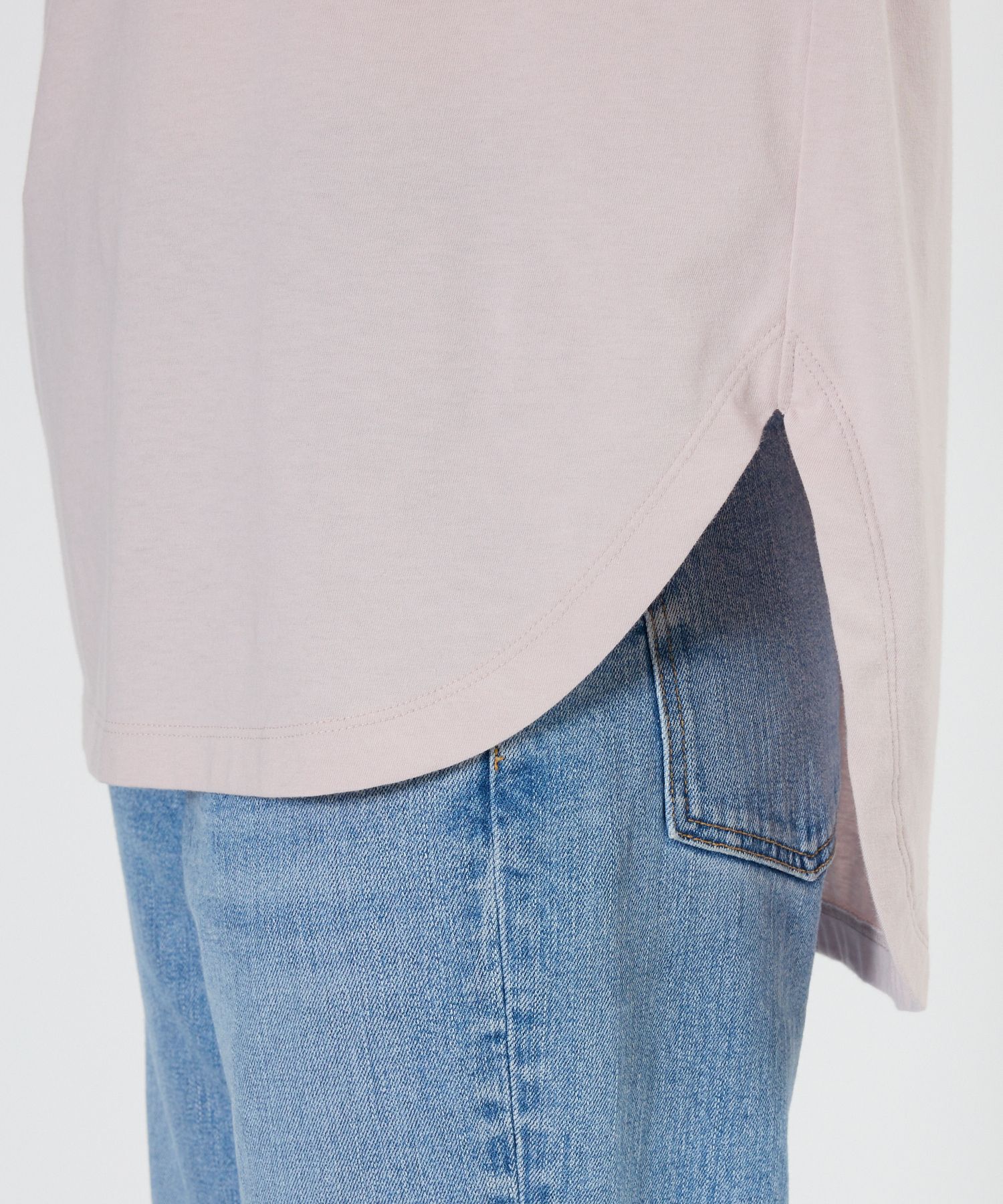 BABYLONE「バイカラーカットソー/マシンウォッシャブル」|Tシャツ・カットソー|