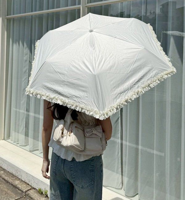  「晴雨兼用/フリル日傘」|その他|