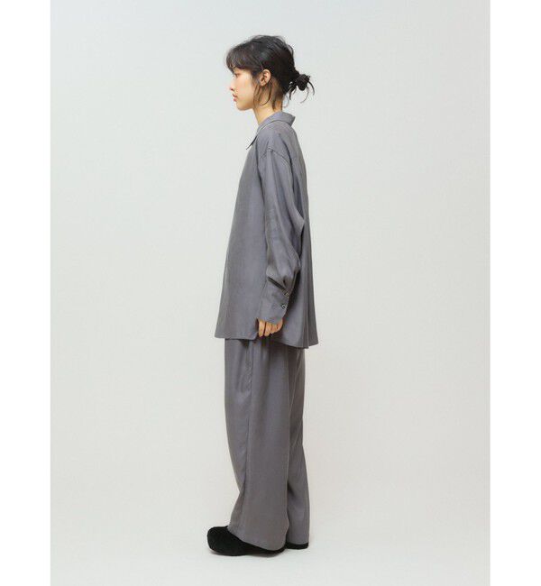 MIDIUMISOLID「MIDIUMISOLID for Ladies リラックスキュプラパンツ」|その他|