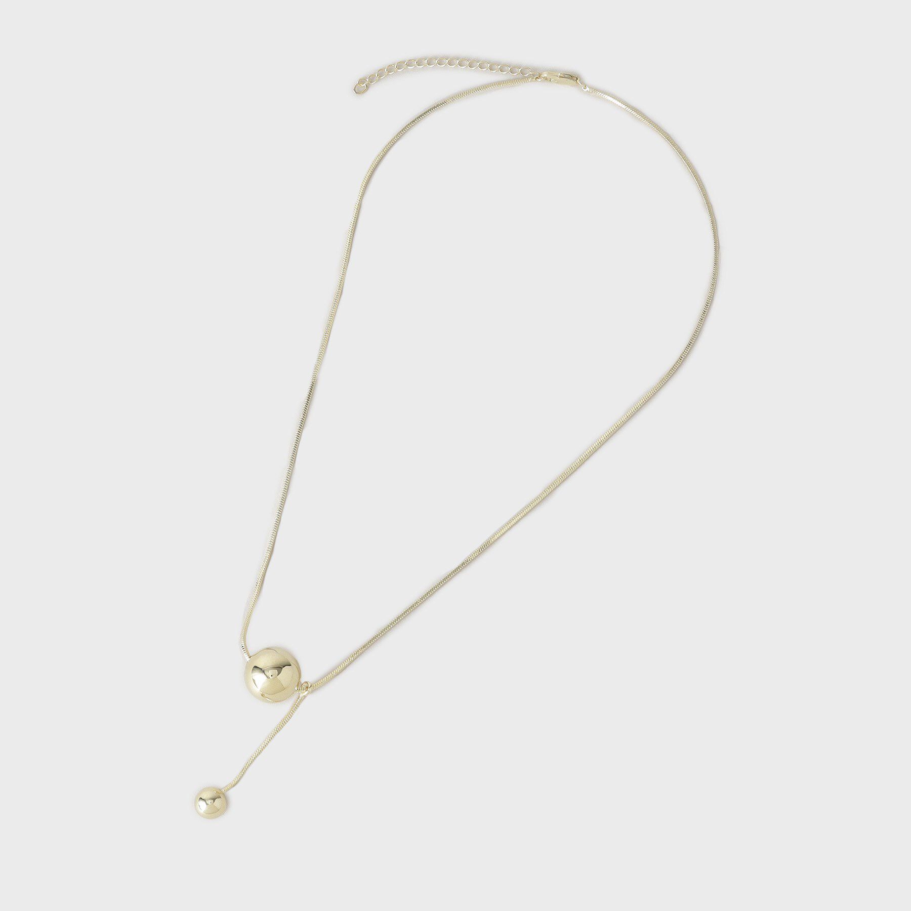GALLEST「メタルボールネックレス」|ネックレス|
