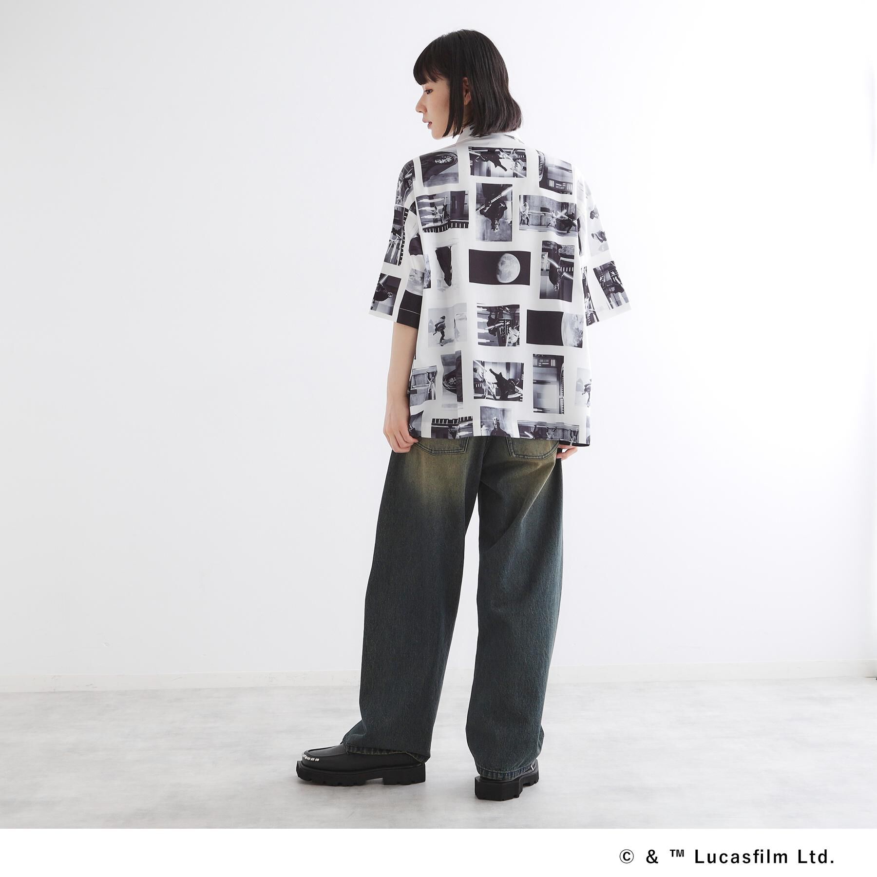 tk.TAKEO KIKUCHI「【STAR WARS】Capsule Collection 2WAY半袖シャツ」|シャツ・ブラウス|