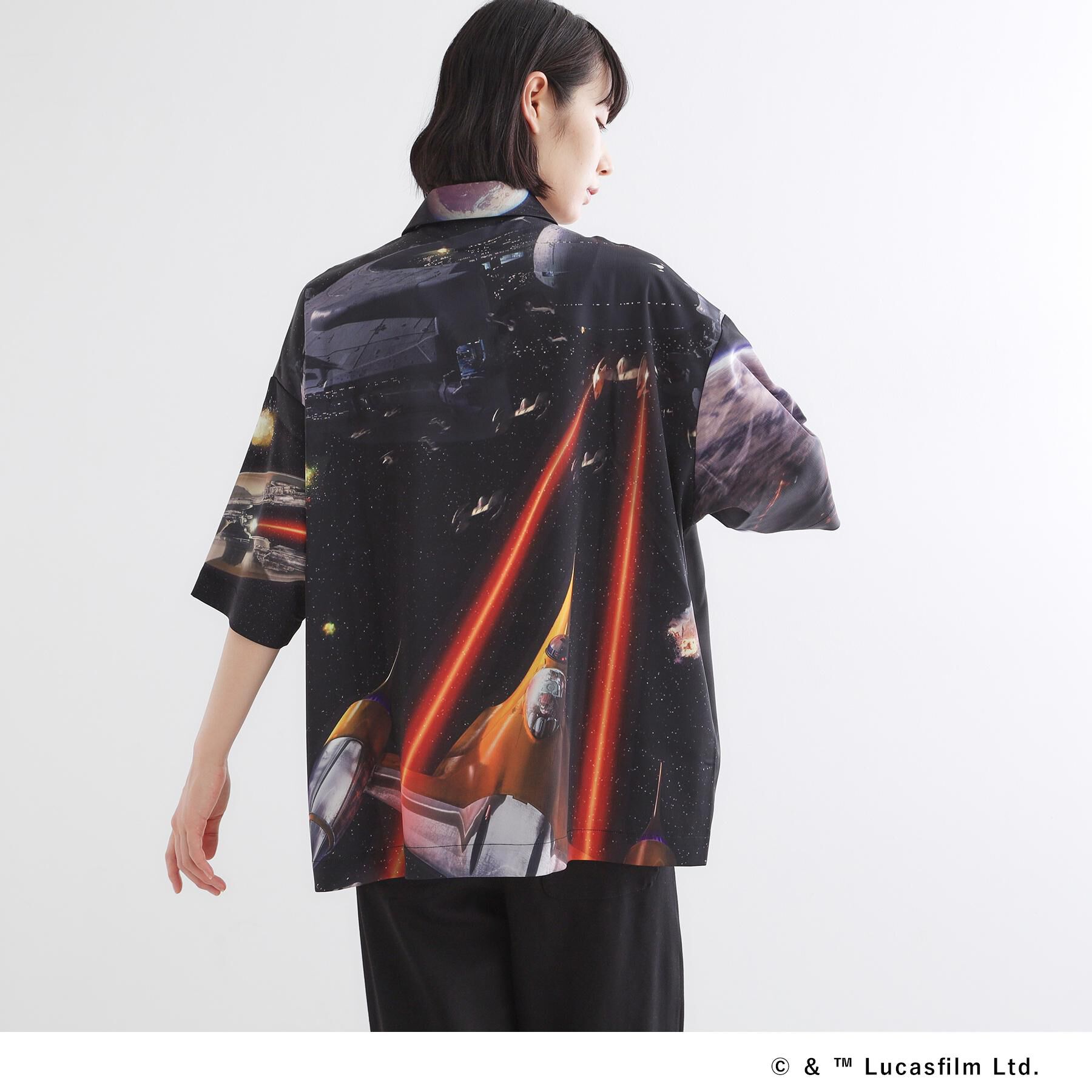 tk.TAKEO KIKUCHI「【STAR WARS】Capsule Collection 2WAY半袖シャツ」|シャツ・ブラウス|