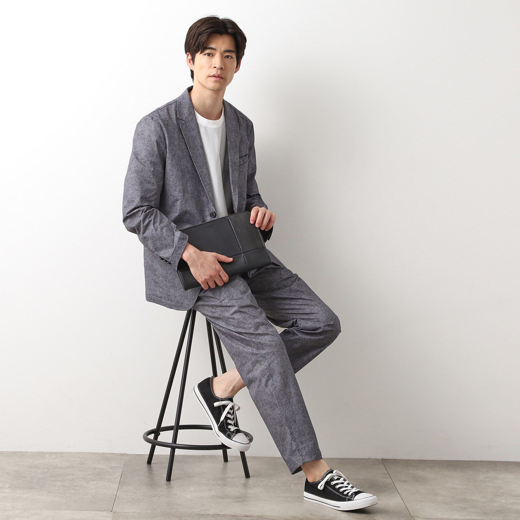 THE SHOP TK「L字クラッチバッグ【冠婚葬祭/ビジネス/セレモニー/パーティー】」|クラッチバッグ|