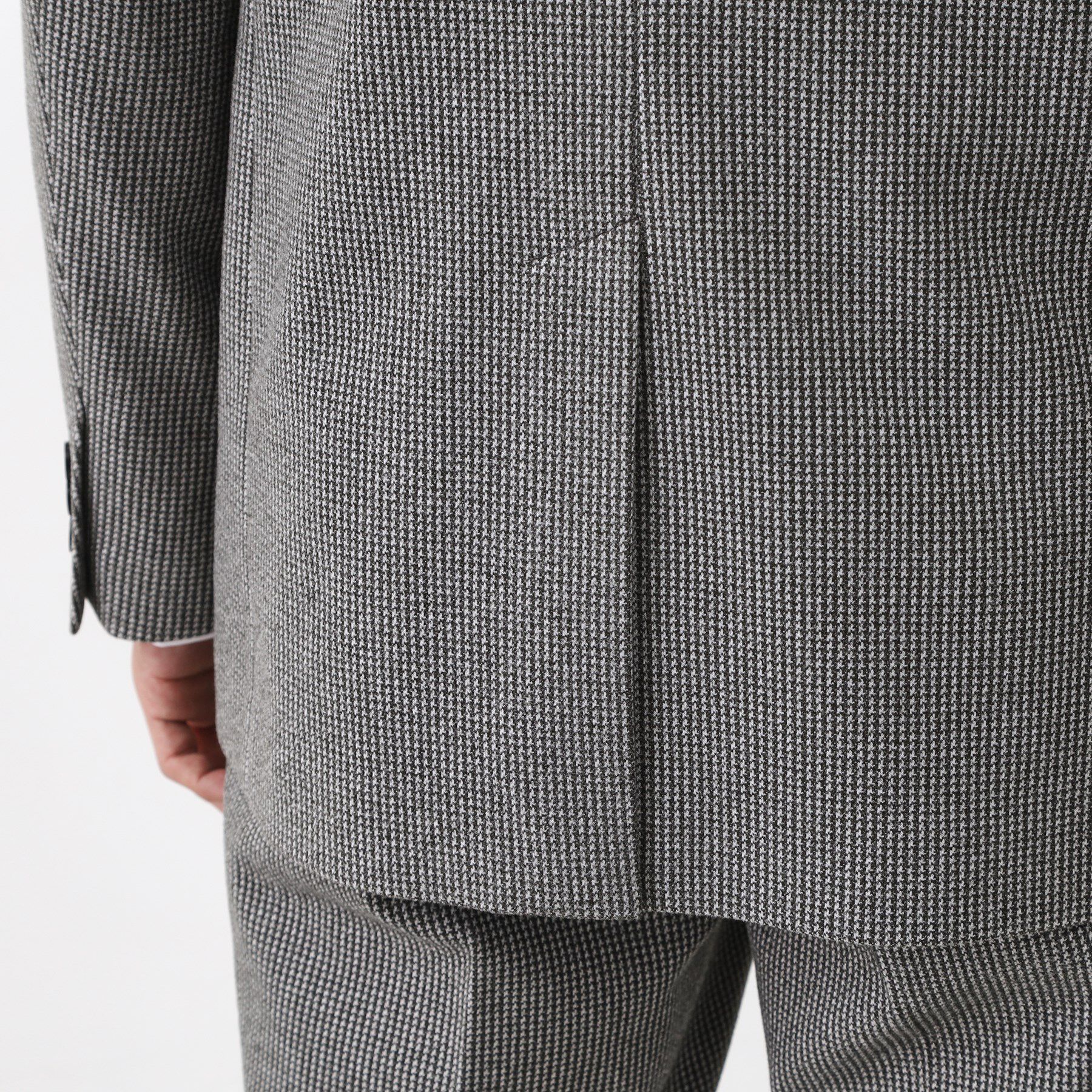 THE SHOP TK「ツイードライクジャージジャケット【セットアップ可／洗濯機OK】」|テーラードジャケット|