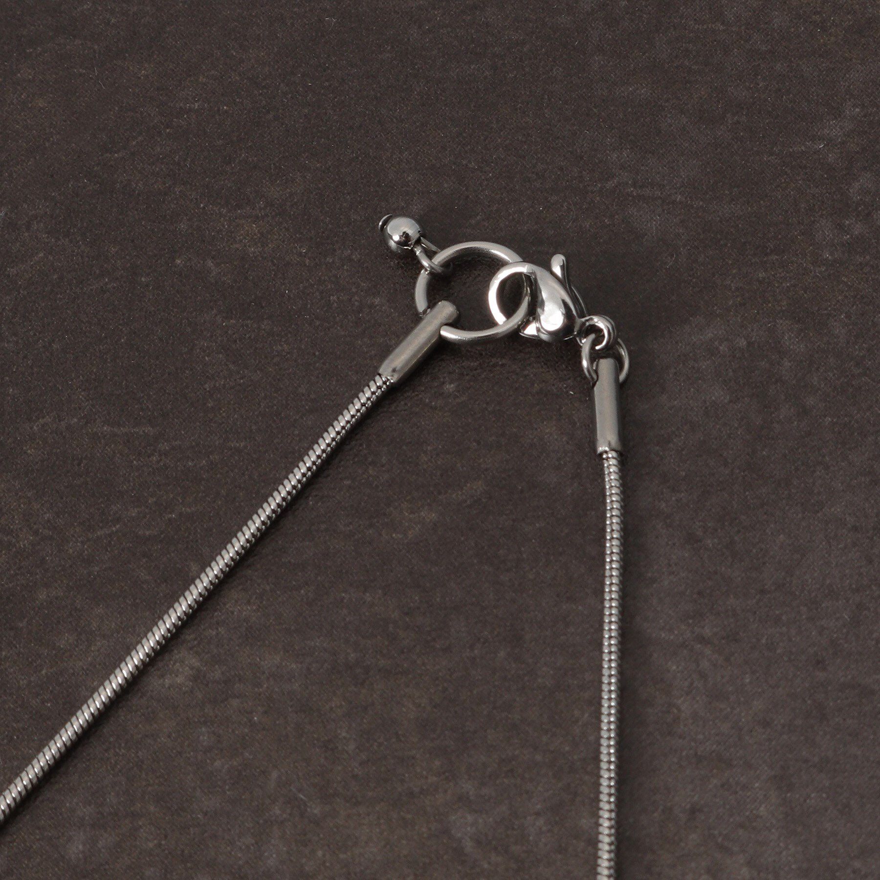 THE SHOP TK「スネーク チェーン ステンレス ネックレス【ユニセックス】」|ネックレス|