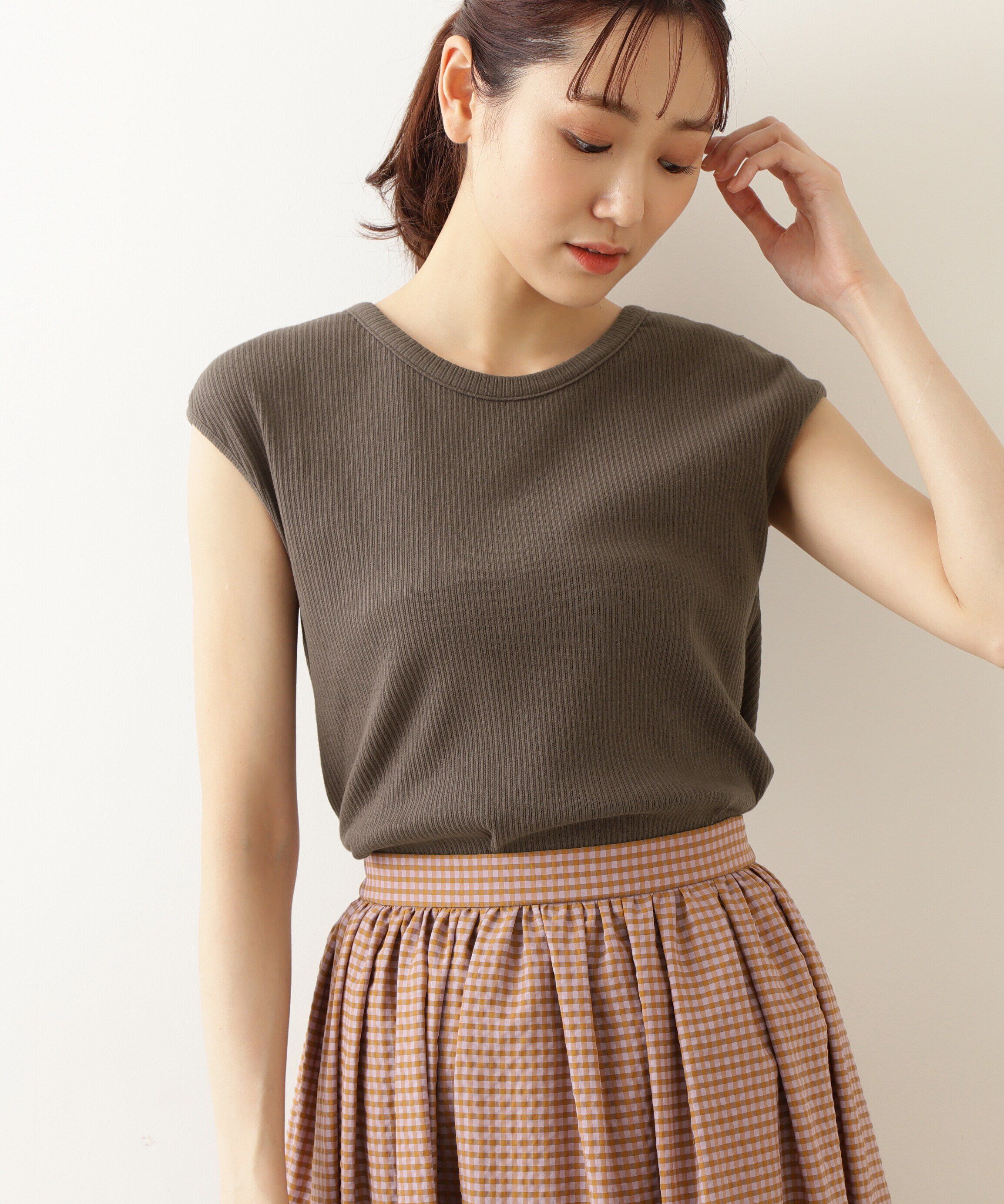  「２ＷＡＹテレコフレンチスリーブ」|Tシャツ・カットソー|