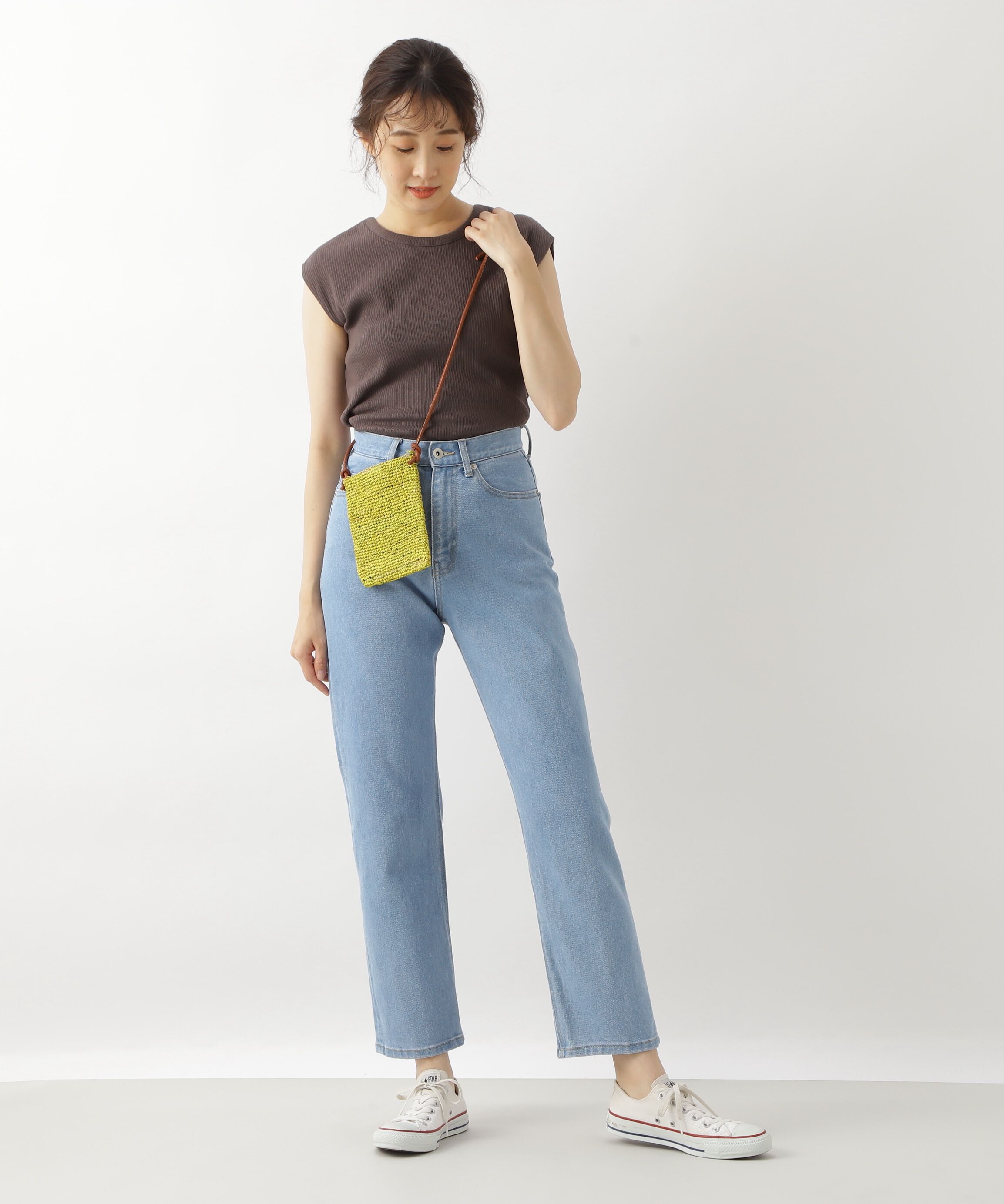  「２ＷＡＹテレコフレンチスリーブ」|Tシャツ・カットソー|