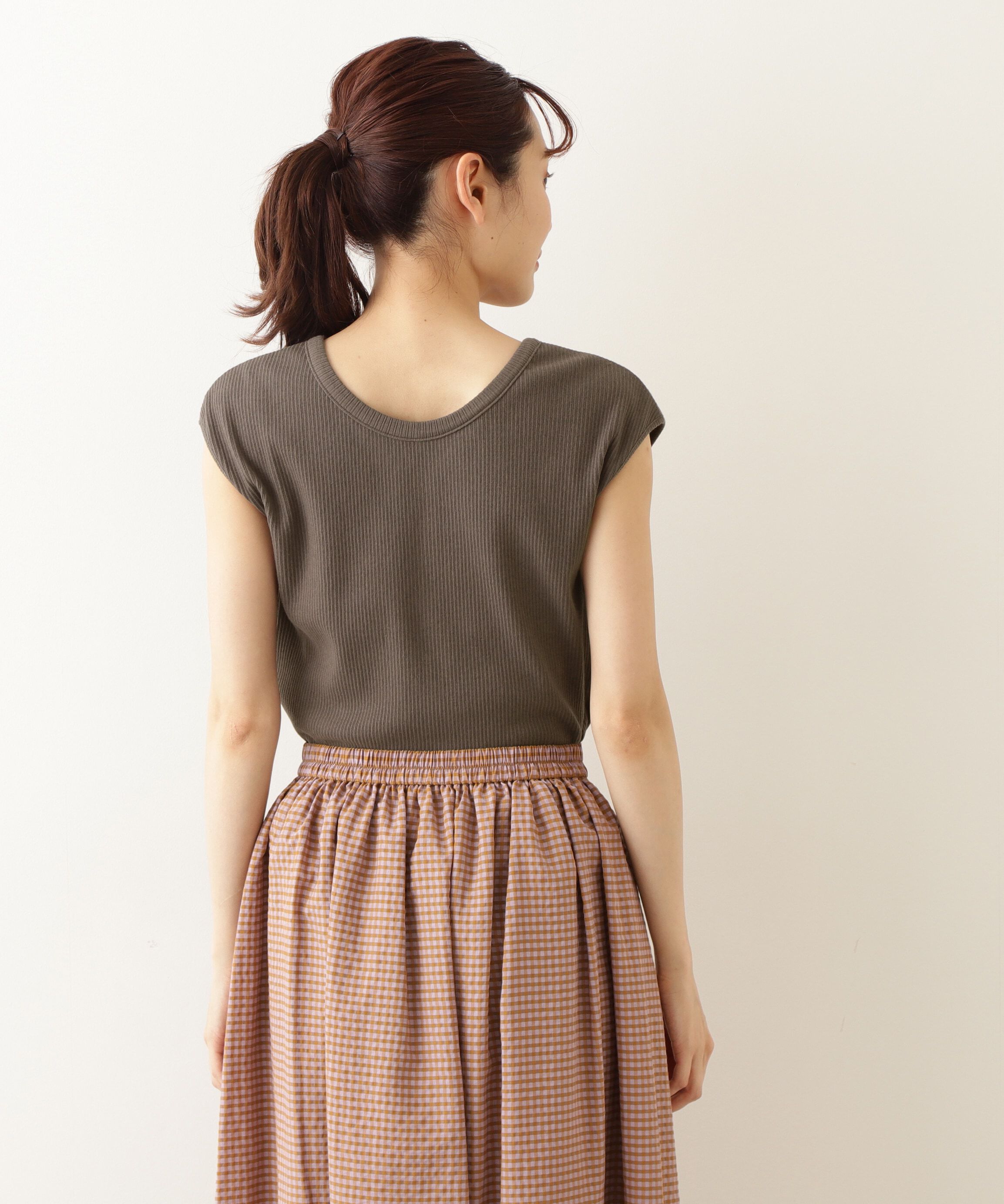  「２ＷＡＹテレコフレンチスリーブ」|Tシャツ・カットソー|