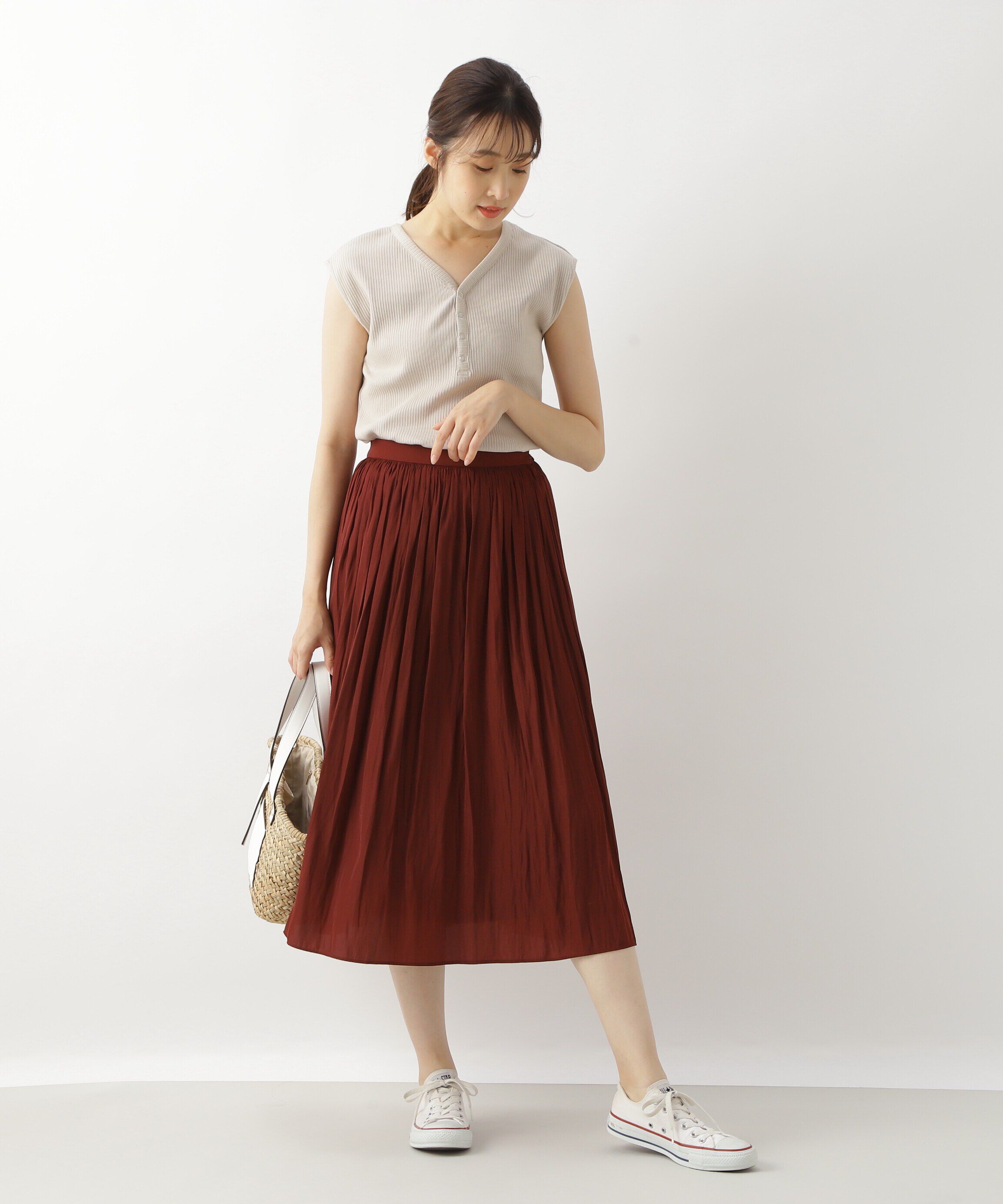  「２ＷＡＹテレコフレンチスリーブ」|Tシャツ・カットソー|