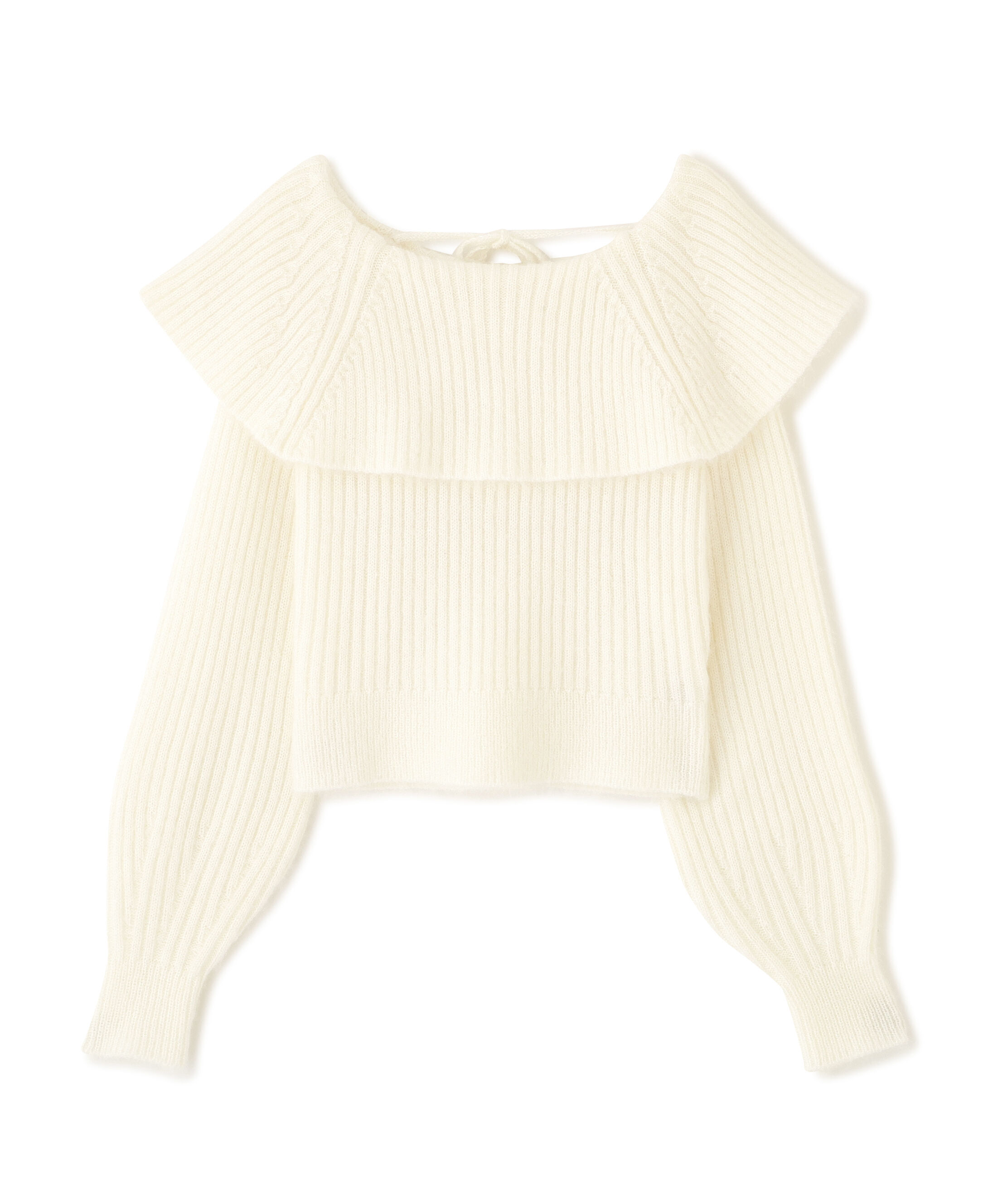  「ふわふわケープニット」|ニット・セーター|