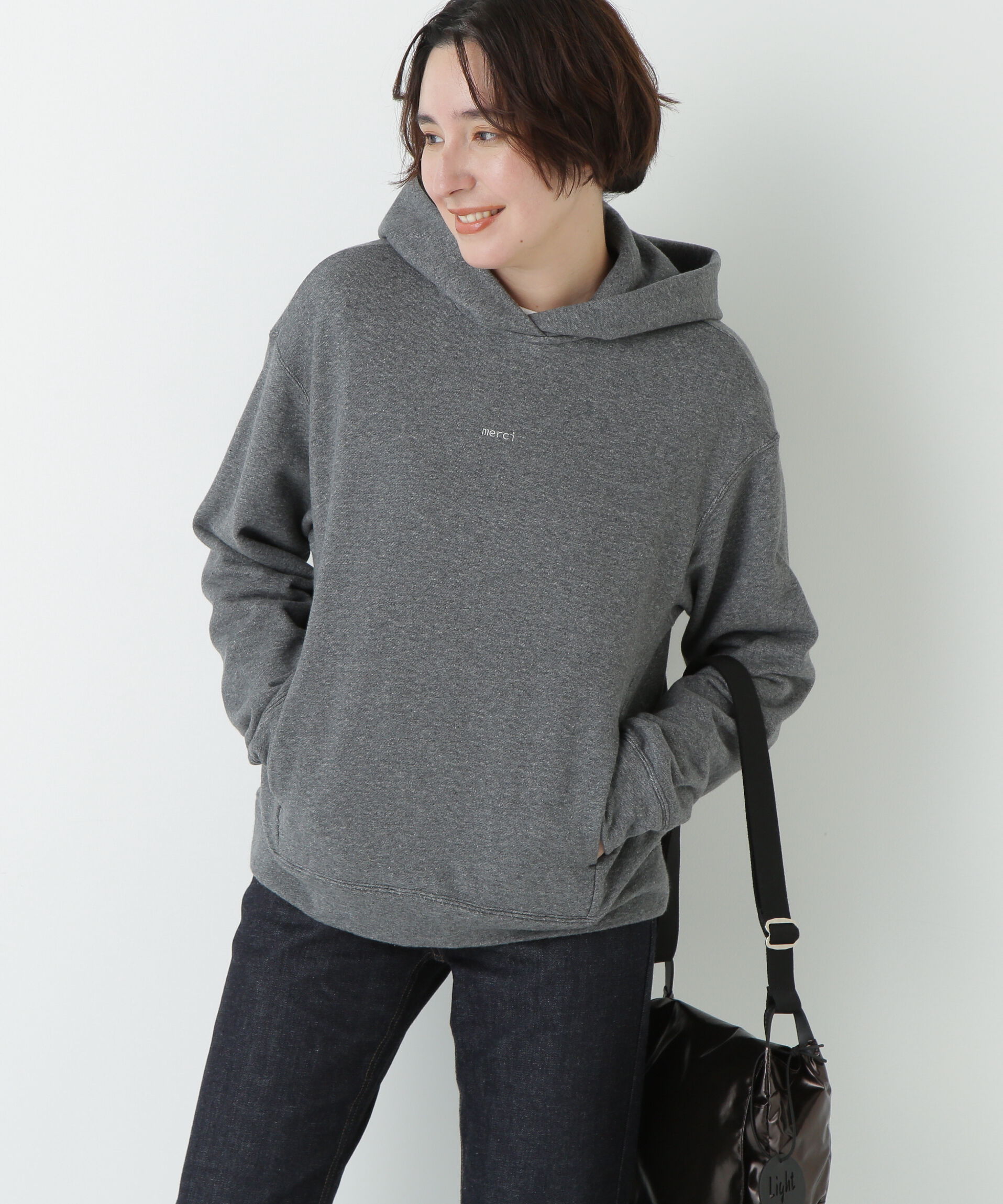  「裏毛ｍｅｒｃｉパーカー」|Tシャツ・カットソー|