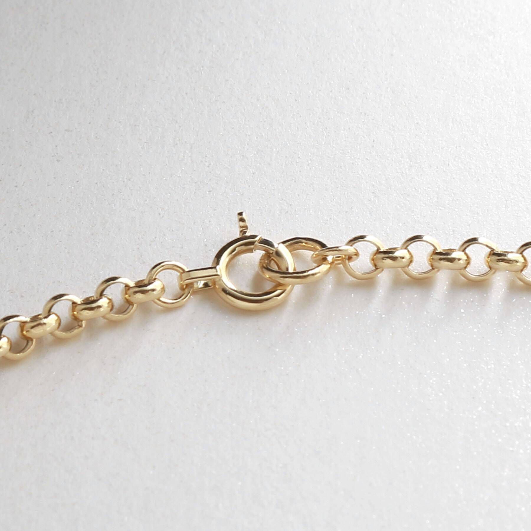 COCOSHNIK「K18マーヴェラス&times;PCフラット ネックレス」|ネックレス|