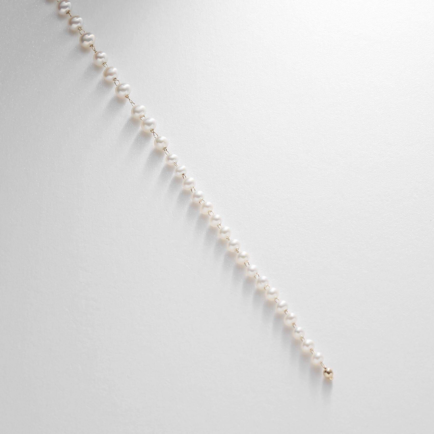 COCOSHNIK「K10グラデパール クリッポンチョーカー」|ネックレス|