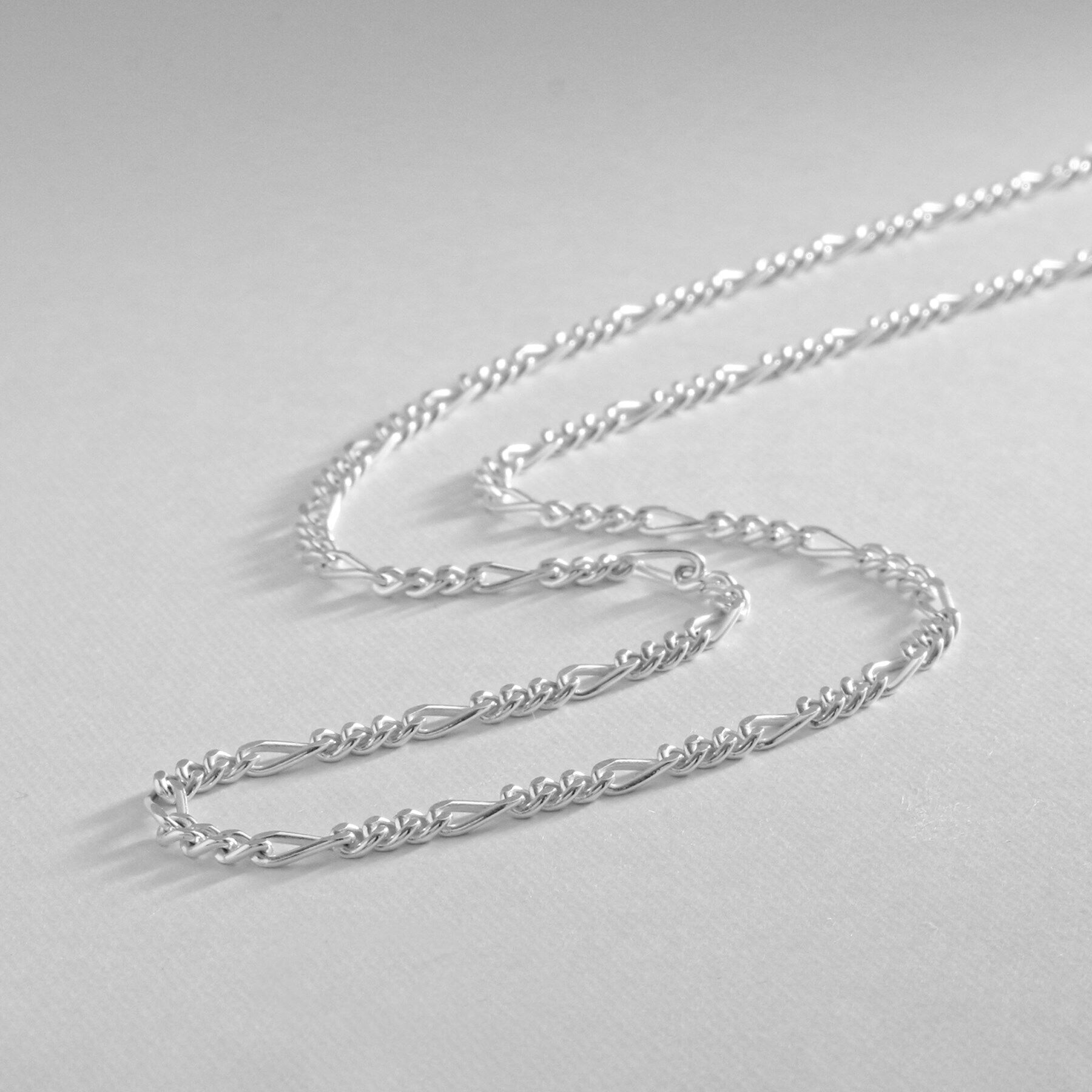 COCOSHNIK ONKITSCH「シルバー デザインチェーン フィガロネックレス」|ネックレス|