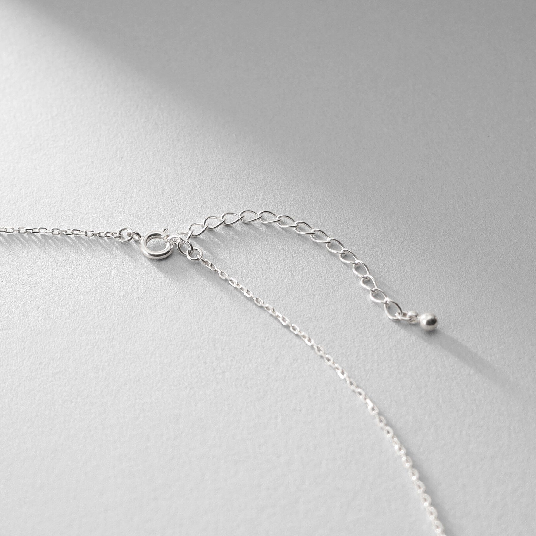 COCOSHNIK ONKITSCH「シルバー オーバルバーネックレス」|ネックレス|