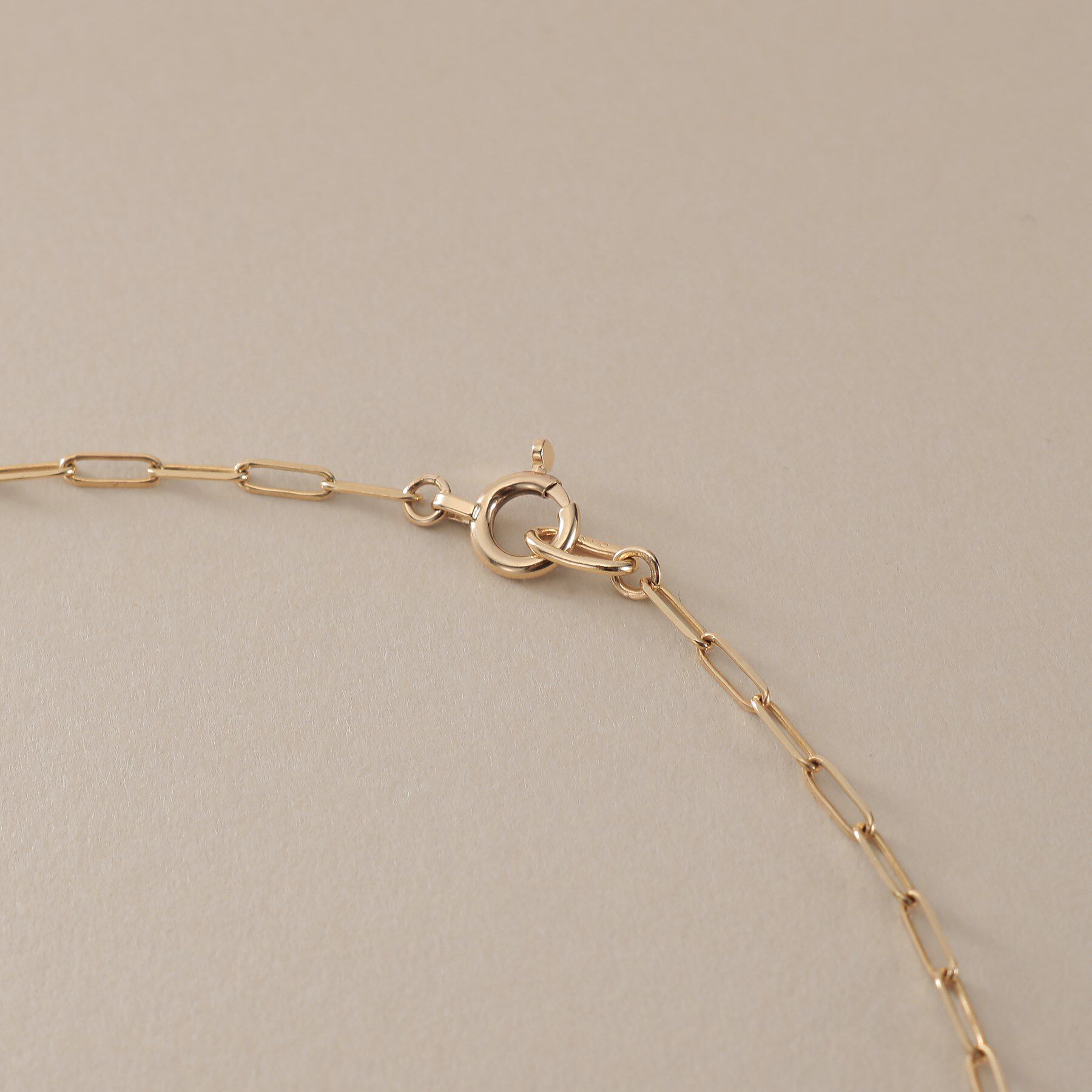 COCOSHNIK「K10プリムケーブルチェーン ネックレス（43cm）」|ネックレス|