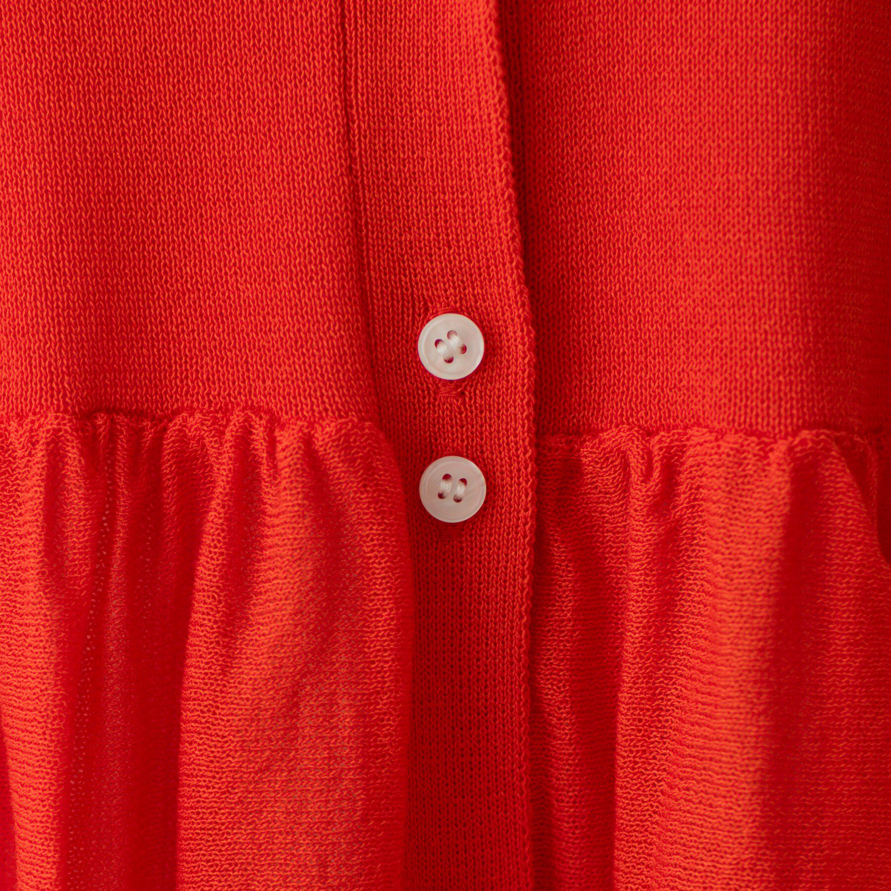 SHOO･LA･RUE「七分袖ペプラムニットカーディガン」|カーディガン|