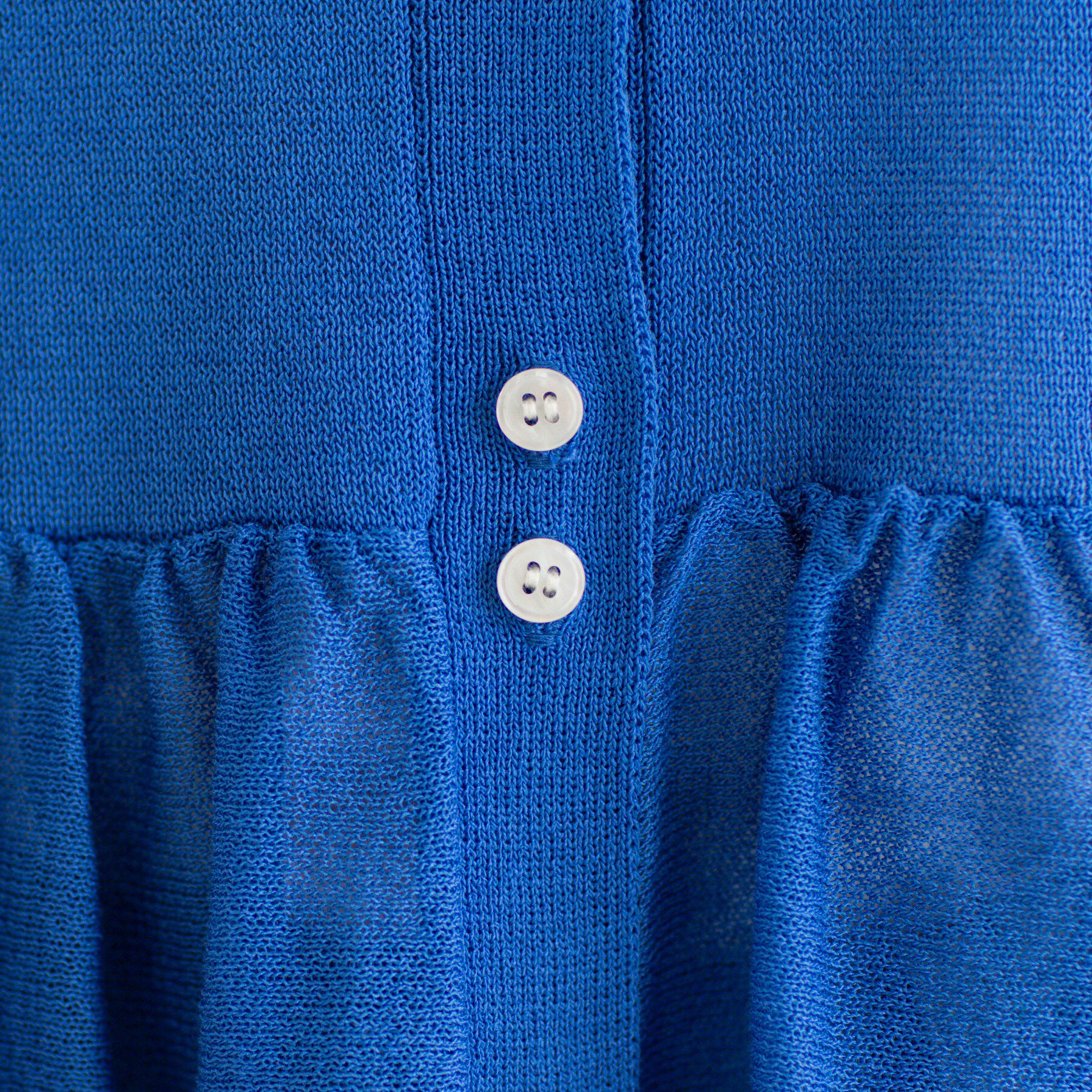 SHOO･LA･RUE「七分袖ペプラムニットカーディガン」|カーディガン|