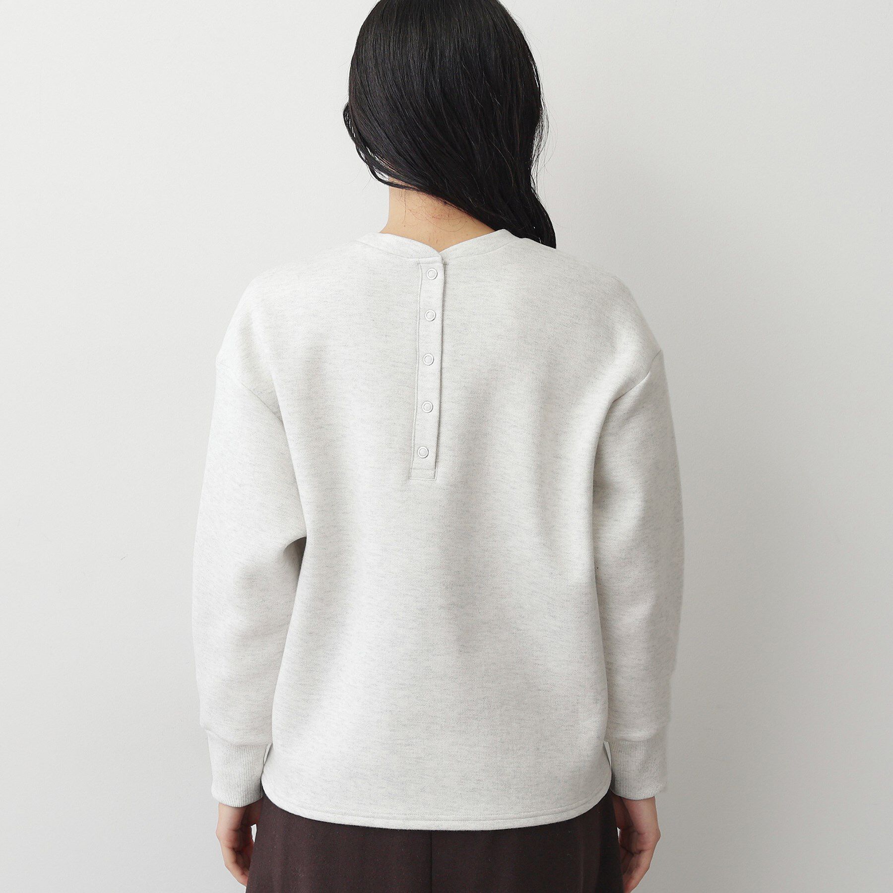 Dessin「【洗える】バックヘンリーソフトボンディングカットソー」|Tシャツ・カットソー|