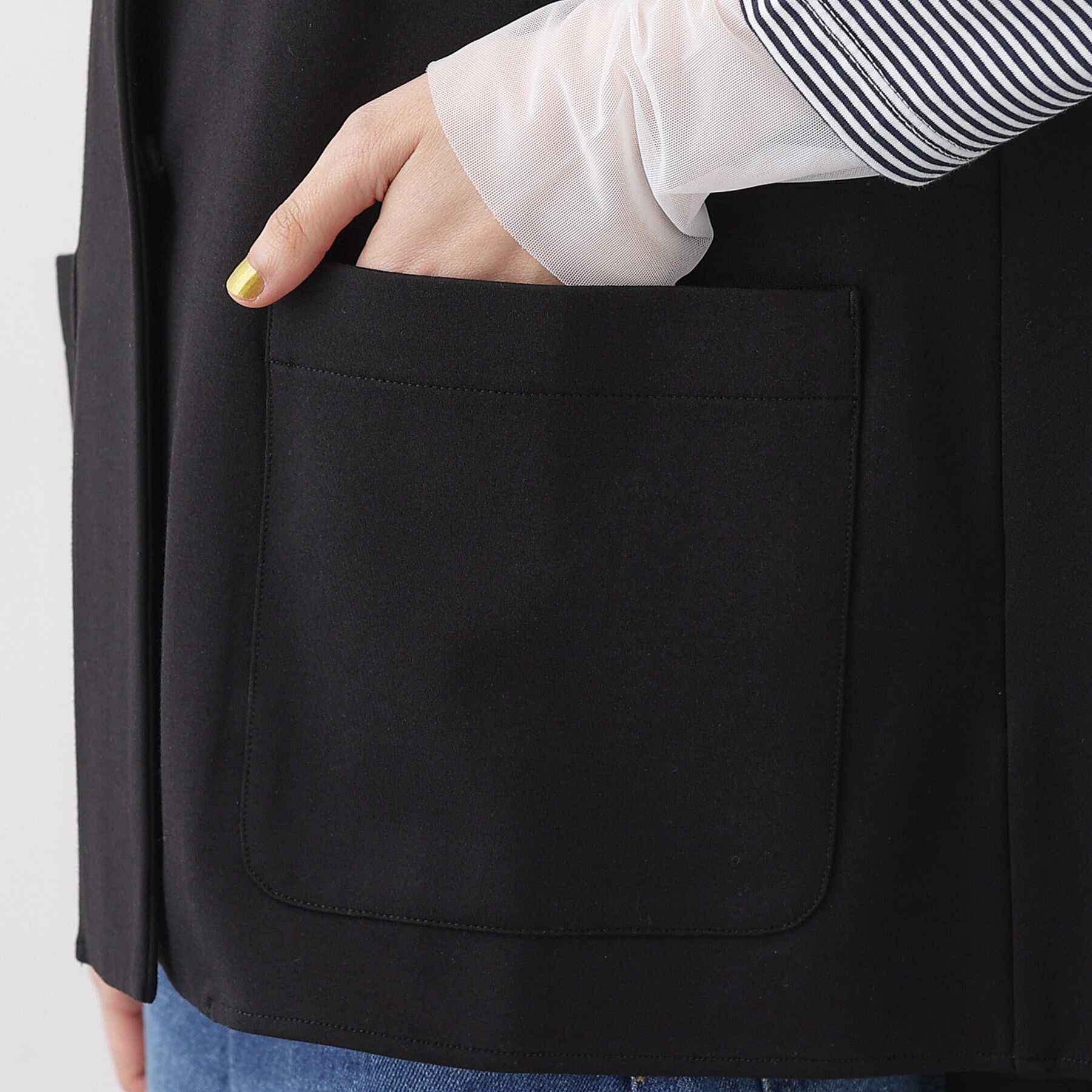 Dessin「【洗える】ポンチジレ」|ベスト・ジレ|