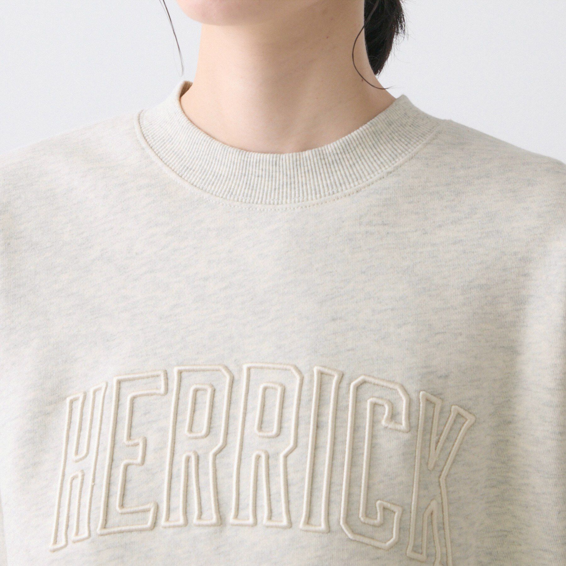 Dessin「【ユニセックス/セットアップ可】オーガニック裏毛ロゴスウェット」|パーカー|