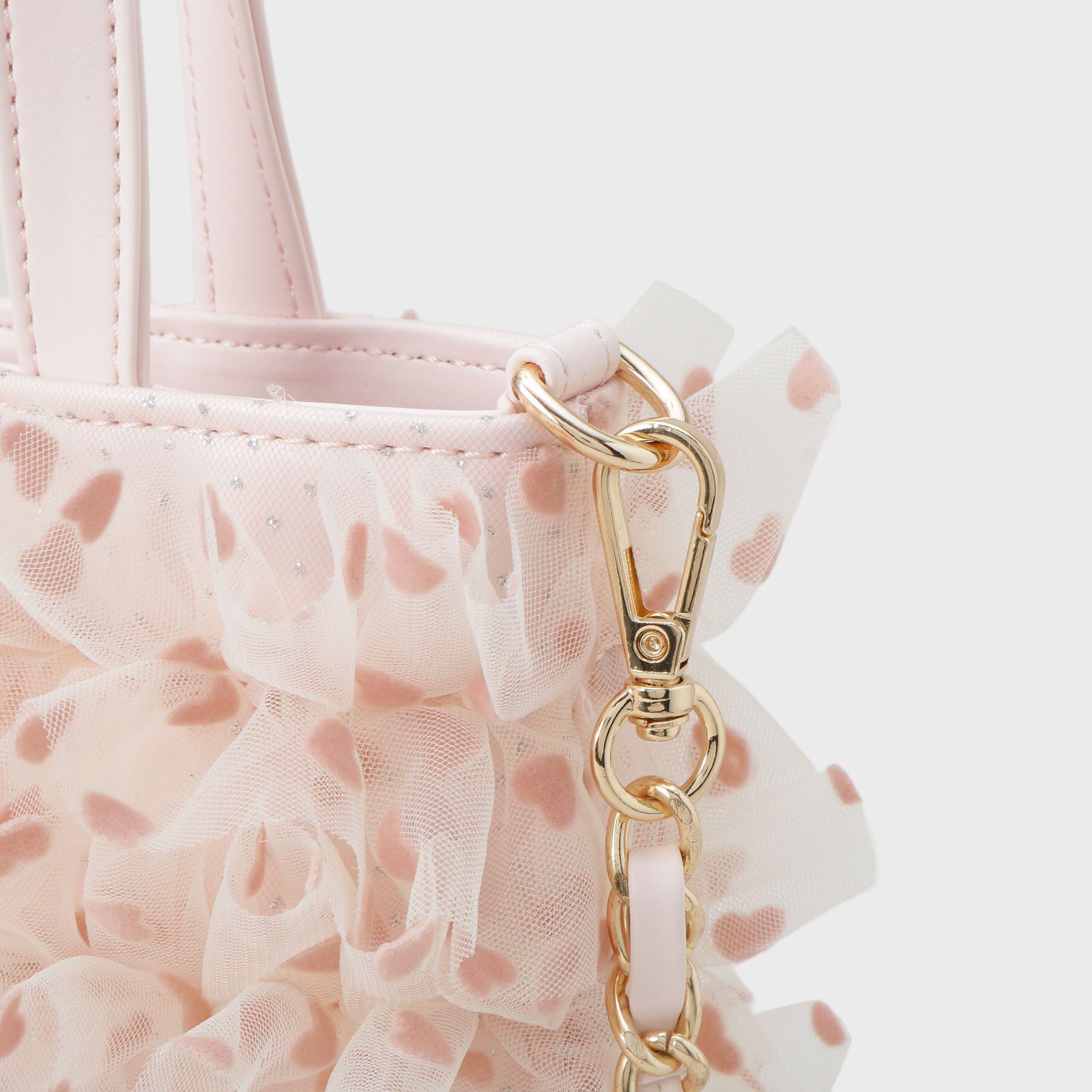 ESPERANZA「ギャザーチュールバッグ」|ハンドバッグ|