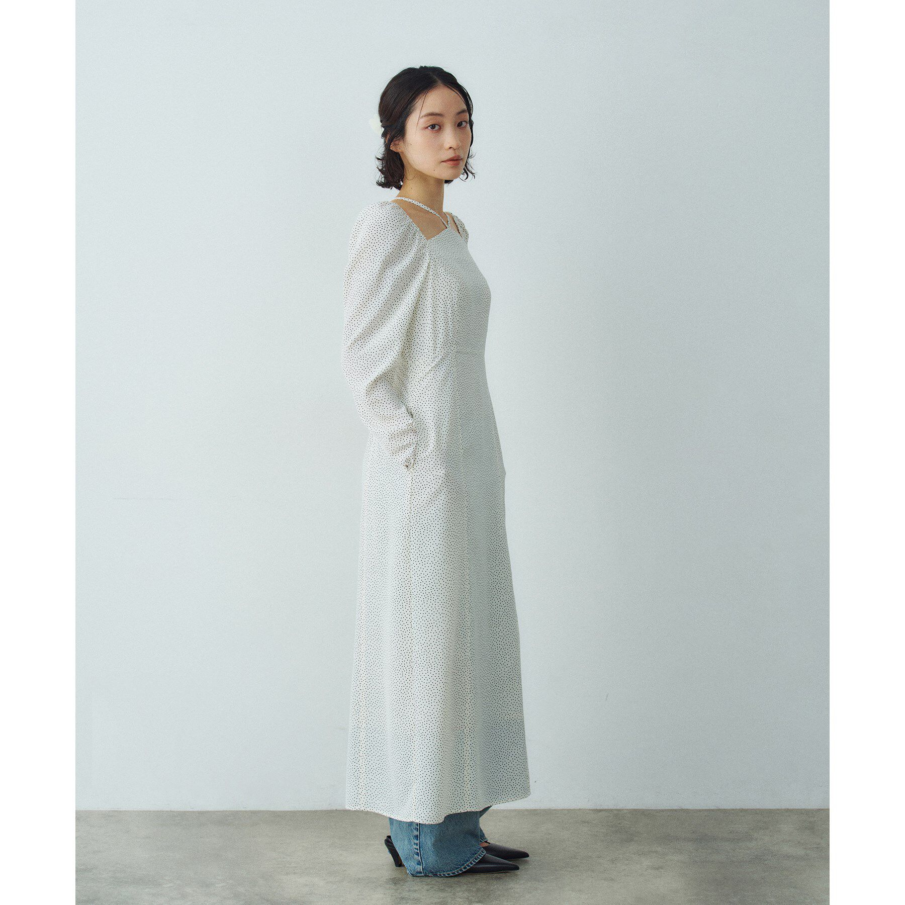 CODE A「femi dot dress」|ワンピース|