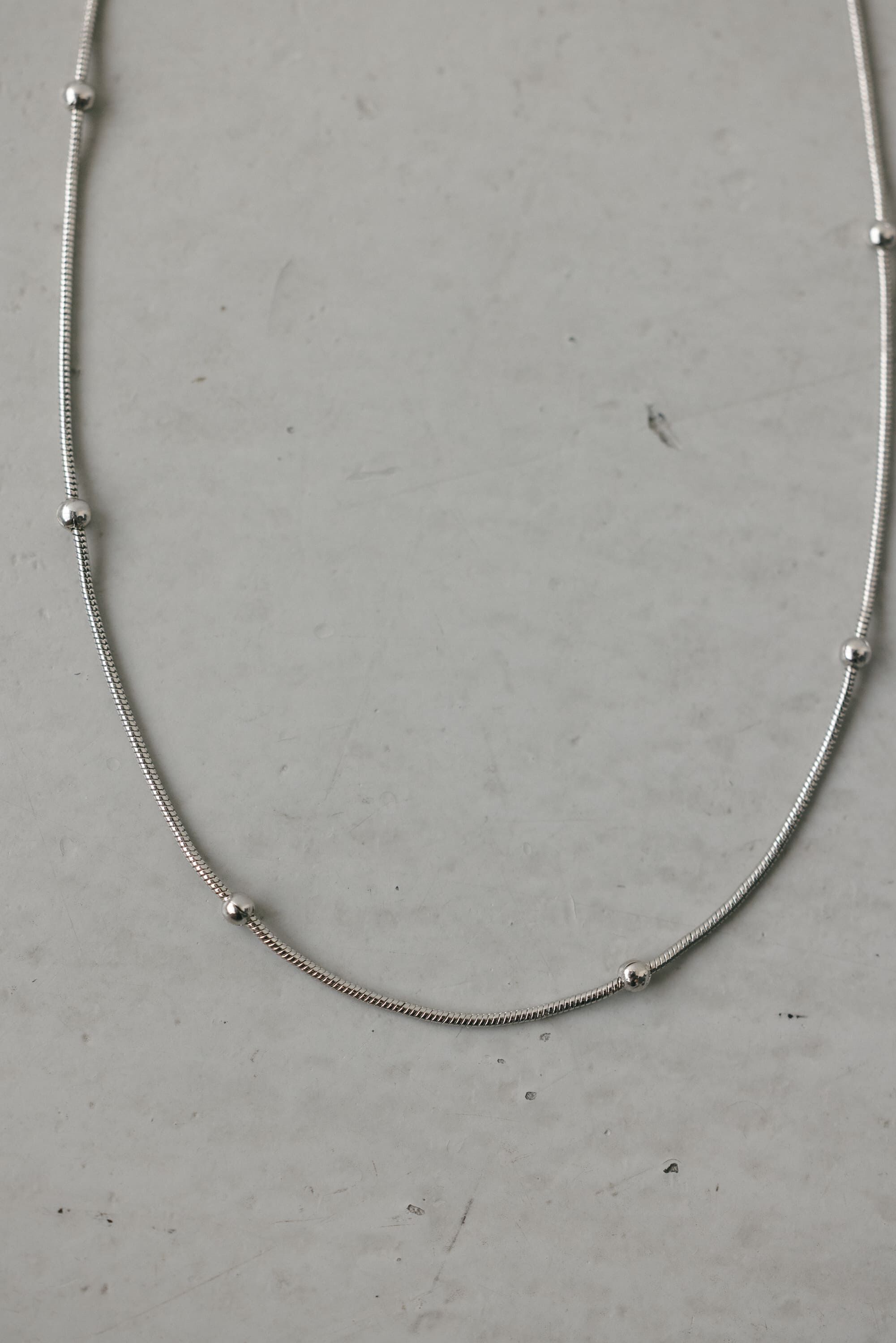 STYLEMIXER「スネイクボールネックレス」|ネックレス|