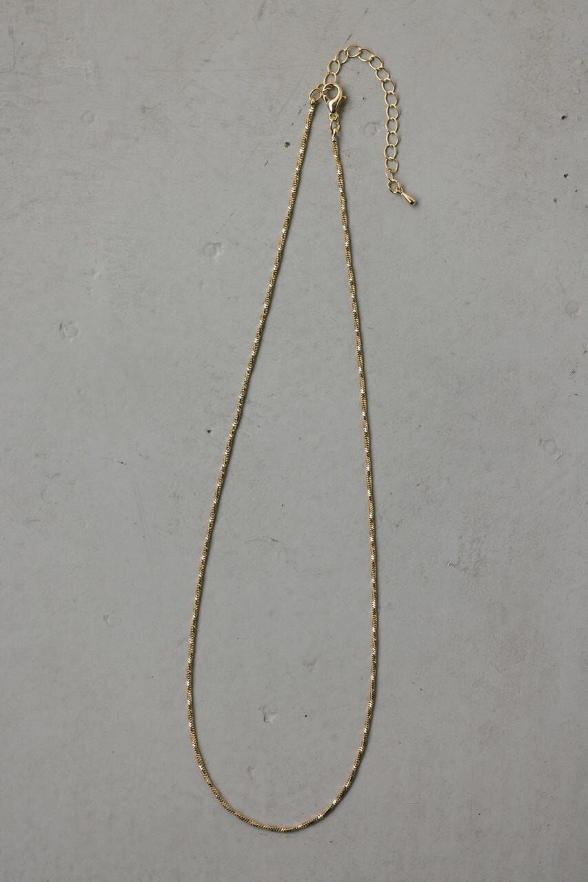 STYLEMIXER「スネイクグリッターネックレス」|ネックレス|