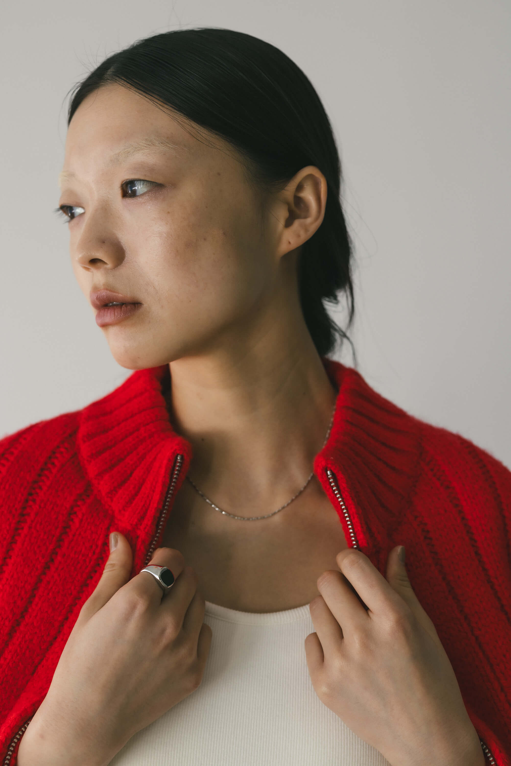 STYLEMIXER「スネイクグリッターネックレス」|ネックレス|SLV